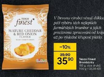 Tesco finest brambůrky
