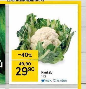 Tesco Květák nabídka