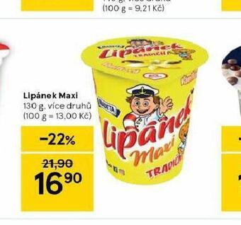 Tesco Lipánek maxi nabídka