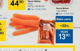 Tesco Mrkev nabídka