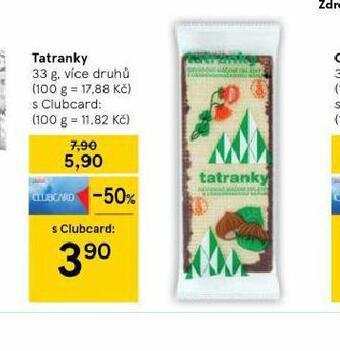Tesco Tatranky nabídka