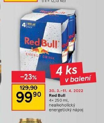 Tesco Red bull nabídka