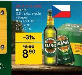 Tesco Pivo braník nabídka