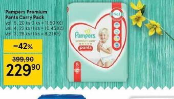 Tesco Pampers dětské plenky nabídka