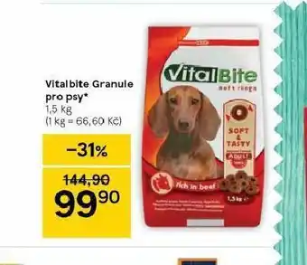 Tesco Vitalbite granule pro psy nabídka