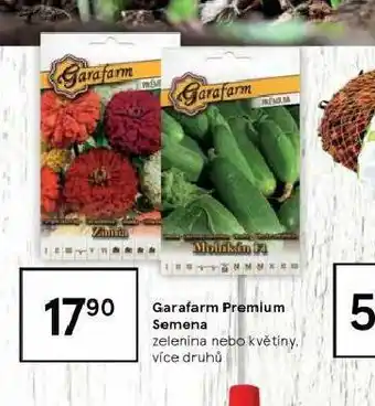 Tesco Garafarm premium semena nabídka