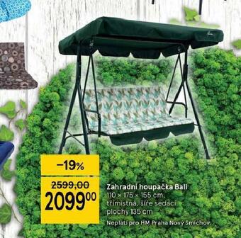 Tesco Zahradní houpačka bali nabídka