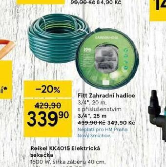 Tesco Fitt zahradní hadice nabídka