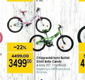 Tesco Dívčí kolo candy 20" nabídka
