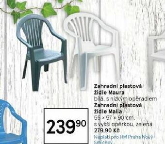 Tesco Zahradní plastová židle maura nabídka