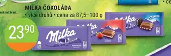 Můjobchod Milka Čokoláda 87,5-100g nabídka