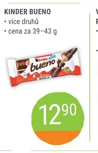 Můjobchod Kinder Bueno 39-43g nabídka