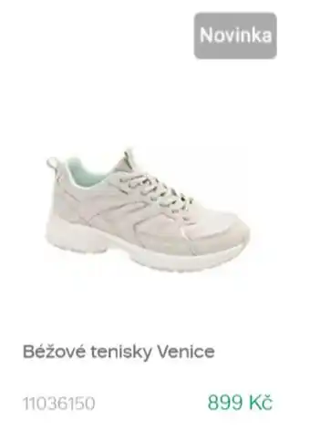 Béžové tenisky Venice