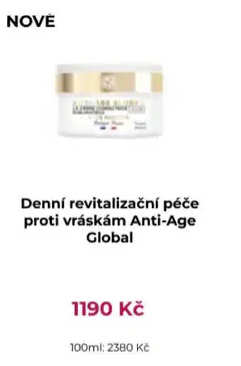 Yves Rocher Denní revitalizační péče proti vráskám Anti-Age Global nabídka
