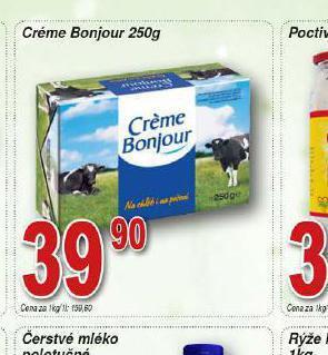 Créme bonjour