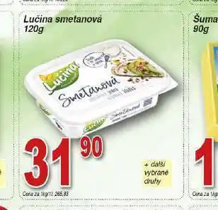 Lidl Lučina smetanová nabídka