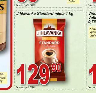 Lidl Jihlavanka standard mletá nabídka