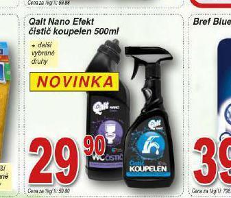 Lidl Qalt nano efekt čistič koupelen nabídka