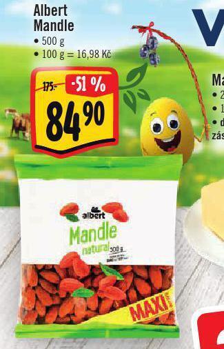 Jip Albert mandle nabídka