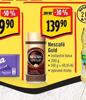 Jip Nescafé gold instantní káva nabídka
