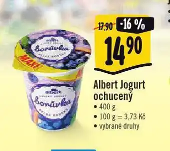 Jip Albert jogurt ochucený nabídka
