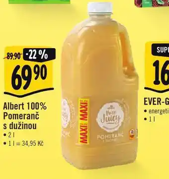 Jip Albert 100% pomeranč s dužinou nabídka
