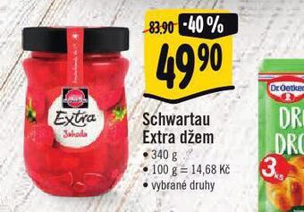 Jip Schwartau extra džem nabídka