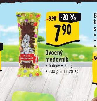 Jip Ovocný medovník nabídka