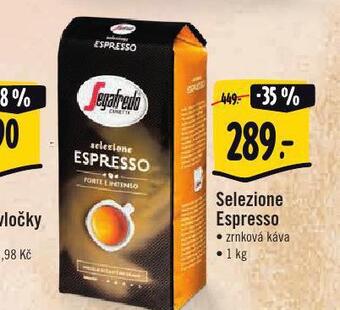 Jip Selezione espresso zrnková káva nabídka