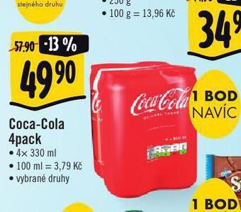 Jip Coca cola 4pack nabídka
