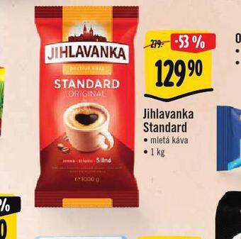 Jihlavanka standard mletá káva