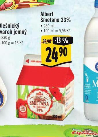 Jip Albert smetana 33% nabídka