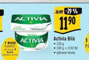 Activia bílá