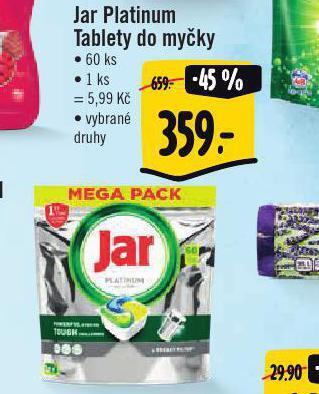 Jip Jar platinum tablety do myčky nabídka