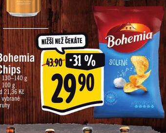Jip Bohemia chips nabídka