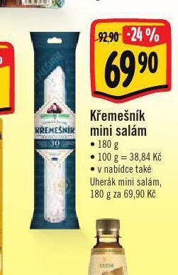 Albert Křemešník mini salám nabídka
