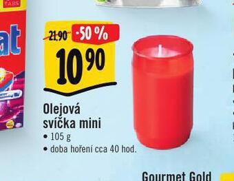 Jip Olejová svíčka mini nabídka