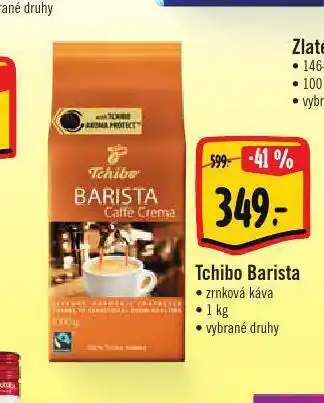 Albert Káva tchibo barista nabídka