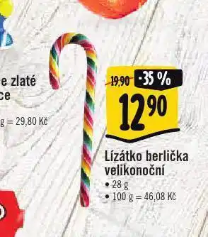 Albert Lízátko berlička velikonoční nabídka