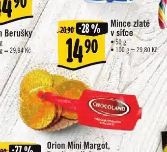 Albert Mince zlaté v síťce nabídka