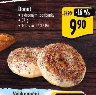 Albert Donut nabídka