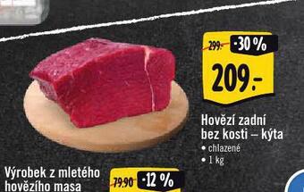 Albert Hovězí zadní bez kosti nabídka
