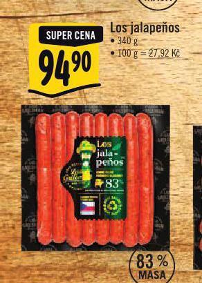 Albert Los jalapeňos nabídka