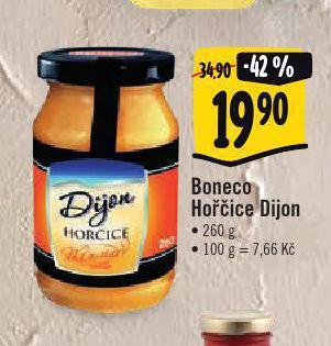 Albert Boneco hořčice dijon nabídka