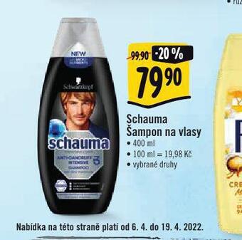 Albert Schauma šampon na vlasy nabídka