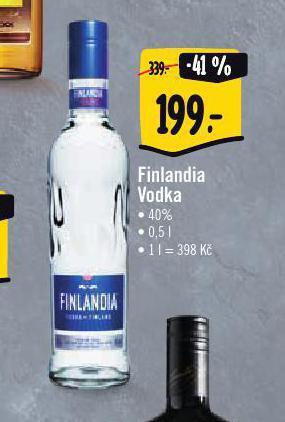 Albert Finlandia vodka nabídka