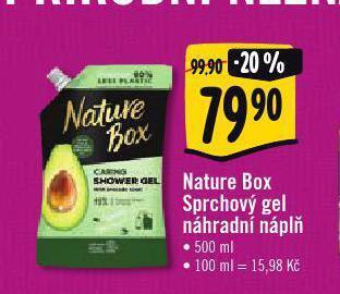 Albert Nature box sprchový gel nabídka