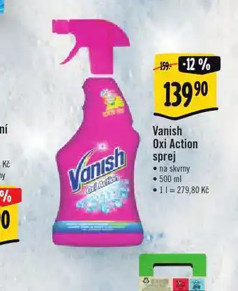 Albert Vanish oxi action odstraňovač skvrn nabídka