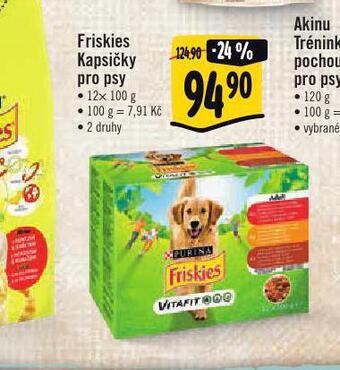 Albert Friskies kapsičky pro psy nabídka