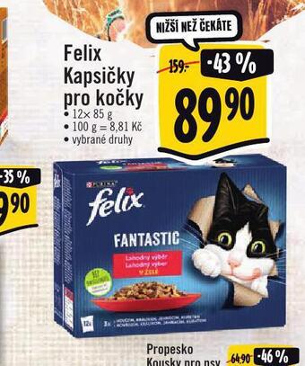 Albert Felix kapsičky pro kočky nabídka